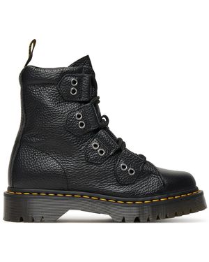 Dr. Martens Schnürschuhe 1460 Bex Ltt 41750001 - Schwarz