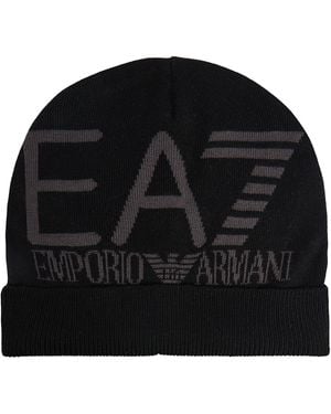 EA7 Mütze 7X000006 Af11994 Mc028 - Schwarz