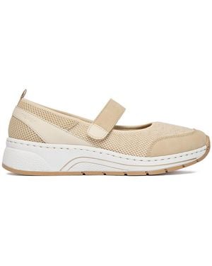 Rieker Ballerinas N6554-60 - Natur