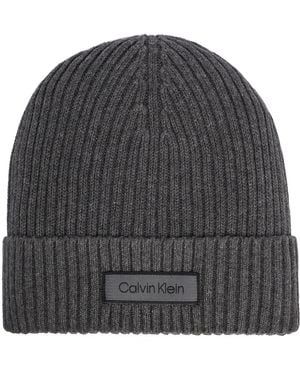 Calvin Klein Mütze Lv04D8053G - Grau