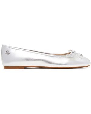 Ralph Lauren Ballerinas Jayna 802978836001 - Weiß