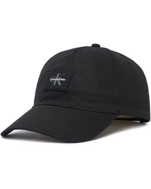 Calvin Klein Cap Monologo Rubber Patch Bb Cap Lv04D5136G - Schwarz