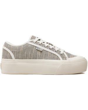 Roxy Sneakers Aus Stoff Arjs700168 - Grau
