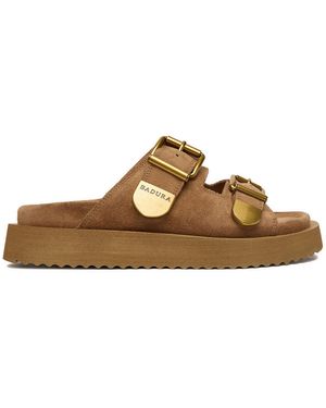 Badura Pantoletten Cyclamen-80033-25 - Braun