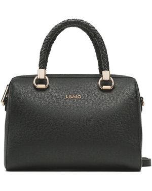 Liu Jo Handtasche M Satchel Axx011 E0087 - Schwarz