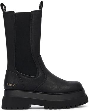 Replay Schnürstiefeletten Gwl72 .000.C000Xs - Schwarz