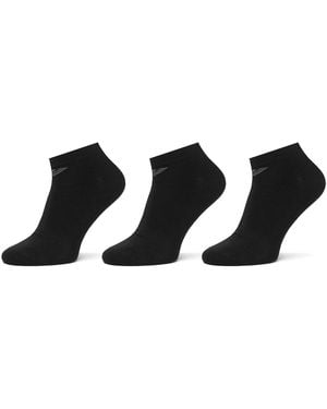 Emporio Armani Kurze Socken Em000550 Af14446 Mc061 - Schwarz