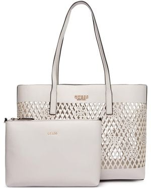 Guess Handtasche Letty Hwpg99 11240 - Weiß