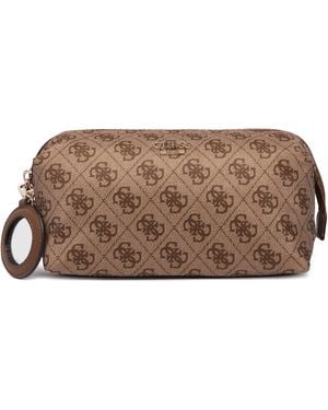 Guess Kosmetiktasche Adrian Logo Travel Twnb21 68851 - Braun