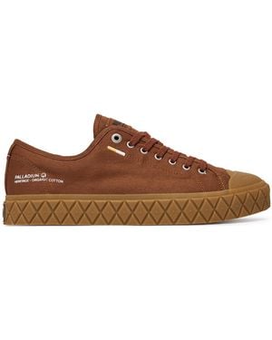 Palladium Sneakers Aus Stoff 74447-212-M - Braun