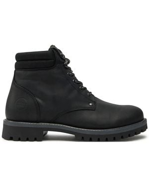 Jack & Jones Schnürstiefeletten Jfwstanton 12257999 - Schwarz
