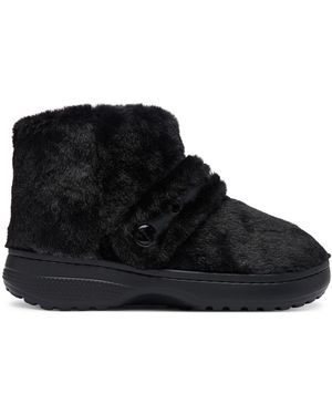 Crocs™ Hausschuhe Classic Unfurgettable Boot 211743 - Schwarz