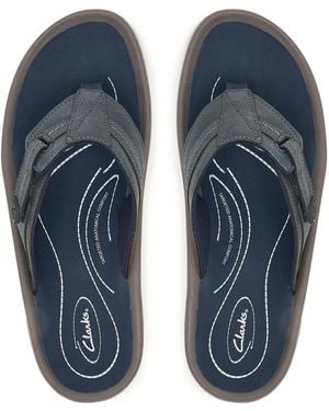 Clarks Zehentrenner Wesley Sun 26181916 - Blau