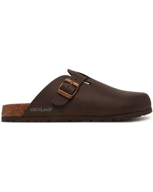 Grünland Pantoletten Bobo Cb0731 - Braun