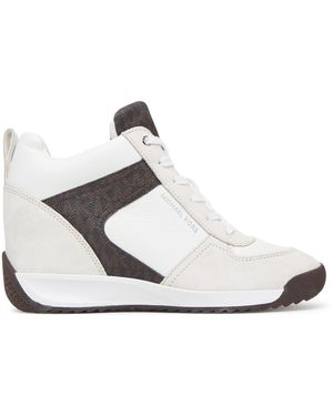 MICHAEL Michael Kors Sneakers Nikko S2 Wedge Trainer 43F6Nkfs4S - Weiß