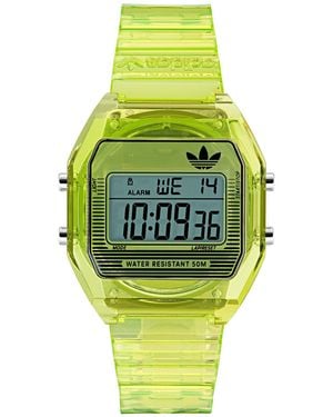 adidas Uhr Ao Street Digital Two Crystal Aost25538 - Gelb