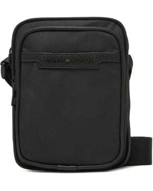Tommy Hilfiger Umhängetasche Th Repreve Mini Reporter Am0Am13465 - Schwarz