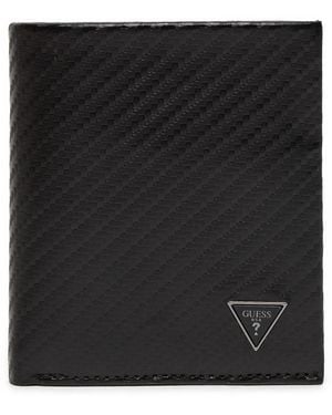 Guess Große Herren Geldbörse Mito Smmtcl Lea22 - Schwarz