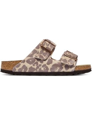 Birkenstock Pantoletten Arizona Print 1033330 - Braun