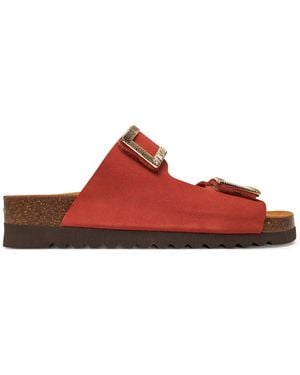 Grünland Pantoletten Hola Cb0771 - Rot