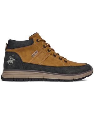 Beverly Hills Polo Club Schnürschuhe Ceo-24Ac595 - Braun