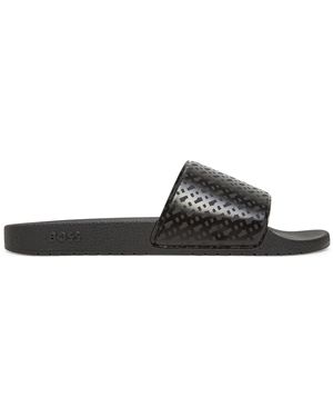 BOSS Pantoletten 50541783 - Schwarz