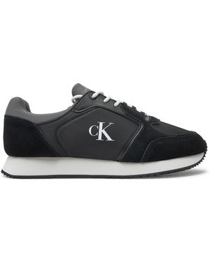 Calvin Klein Sneakers Retro Sock Runner Mg Wmm Ym0Ym01152 - Schwarz