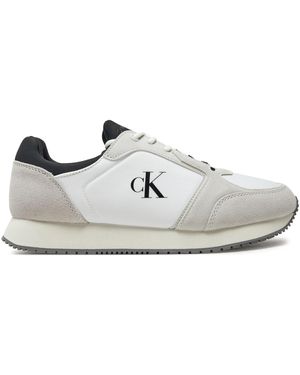 Calvin Klein Sneakers Retro Sock Runner Mg Wmm Ym0Ym01152 - Grau
