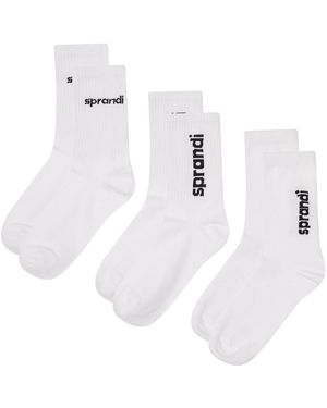 Sprandi 3Er-Set Hohe Damensocken 0Wb-004-Ss23 - Weiß