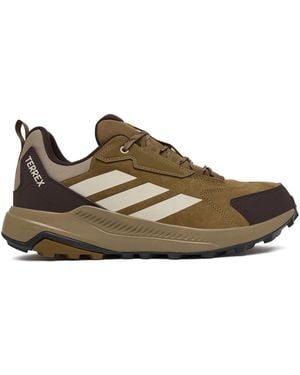 adidas Trekkingschuhe Terrex Anylander Leather Hiking Kj5210 - Braun