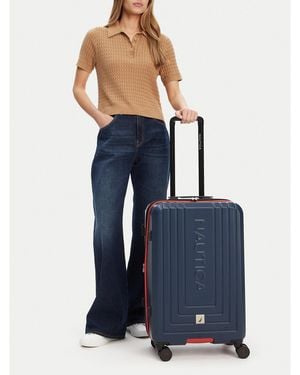 Nautica Mittlerer Koffer Ntc-Ks-003-07-M - Blau