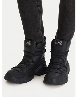 EA7 Schnürschuhe 7X000335 Af18611 Mc061 - Schwarz