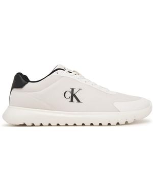 Calvin Klein Sneakers 3 Eva Runner Mesh Ym0Ym01264 - Weiß