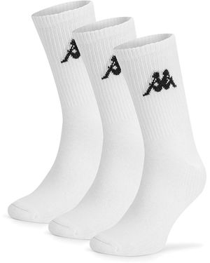 Kappa Lange Socken Z4448_Aw24 (3-Pack) - Weiß