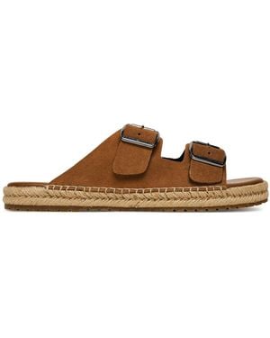 Tommy Hilfiger Espadrilles Flex Jutte Hilfiger Suede Sandal Fm0Fm05503 - Braun