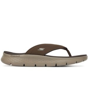 Skechers Zehentrenner Go Walk Flex Sandal-Vallejo 229202/Choc - Braun