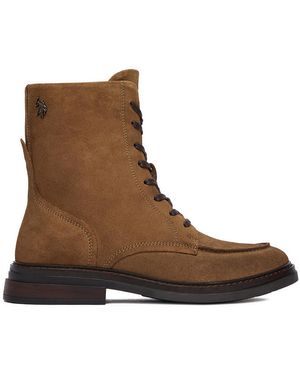 U.S. POLO ASSN. Schnürschuhe Ceo-Marika001W/El1 - Braun