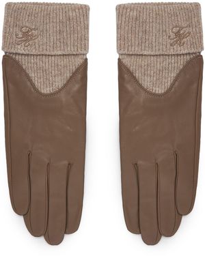 Tommy Hilfiger Handschuhe Aw0Aw19133 - Braun