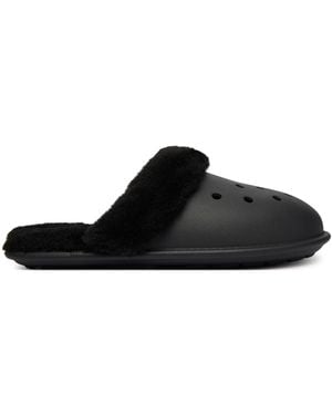 Crocs™ Hausschuhe Classic Fuzz Scuff 212143 - Schwarz