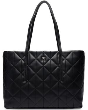 Calvin Klein Handtasche Quilted Small Tote Lv04F3325G - Schwarz