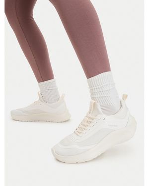 Calvin Klein Sneakers Light Runner Sock Mesh Lycra Hw0Hw03023 - Weiß