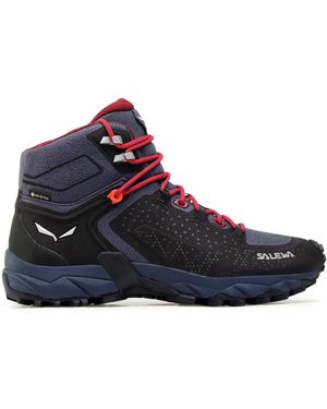 Salewa Trekkingschuhe Ws Alpenrose 2 Mid Gtx Gore-Tex 61374-0988 - Blau