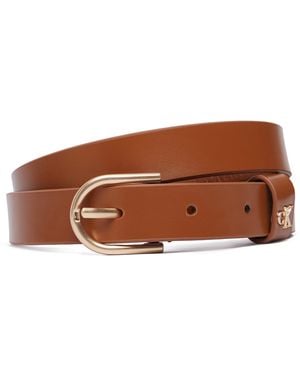 Calvin Klein Damengürtel Rounded Buckle Ck Loop Lv04F7107G - Braun