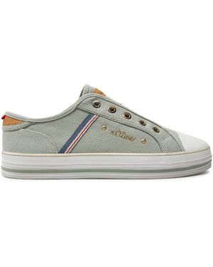 S.oliver Sneakers Aus Stoff 5-24707-42 - Grau