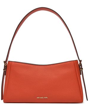 Michael Kors Burnt Sienna Crossbody Tasche - Rot
