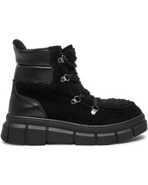 Piazza Schnürstiefeletten 990503 - Schwarz