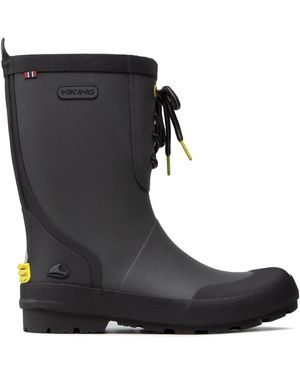 Viking Gummistiefel Slagbjorn Jr -1-28000-9150 - Schwarz