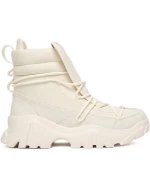 EA7 Schnürschuhe 7X000335 Af18611 Mz182 - Natur