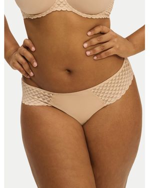 Simone Perele Klassischer Damenslip Subtile 19Y720 - Braun