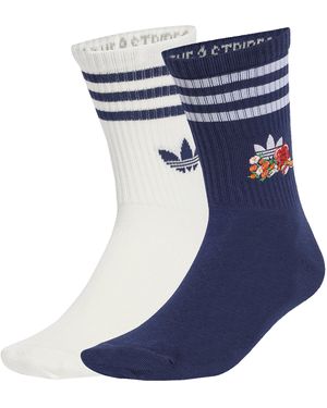 adidas 2Er-Set Hohe -Socken Made By Nelson Jc8634 - Blau